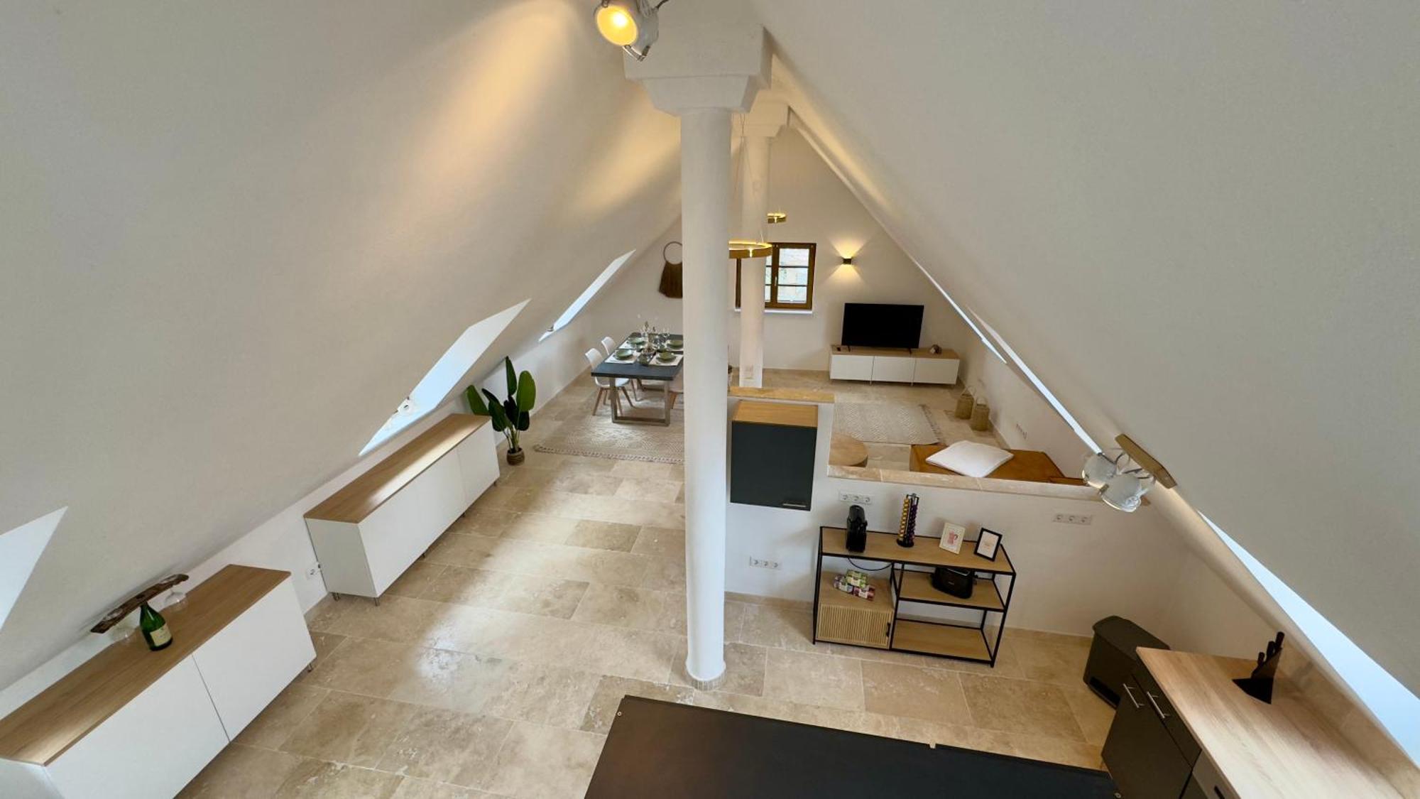 Design Penthouse Im Alten Schloss Deidesheim Kültér fotó