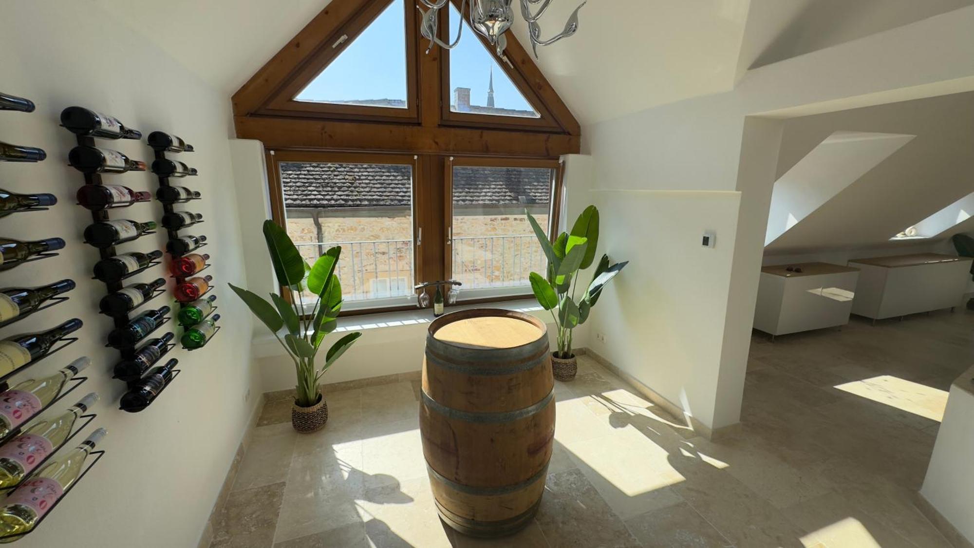 Design Penthouse Im Alten Schloss Deidesheim Kültér fotó